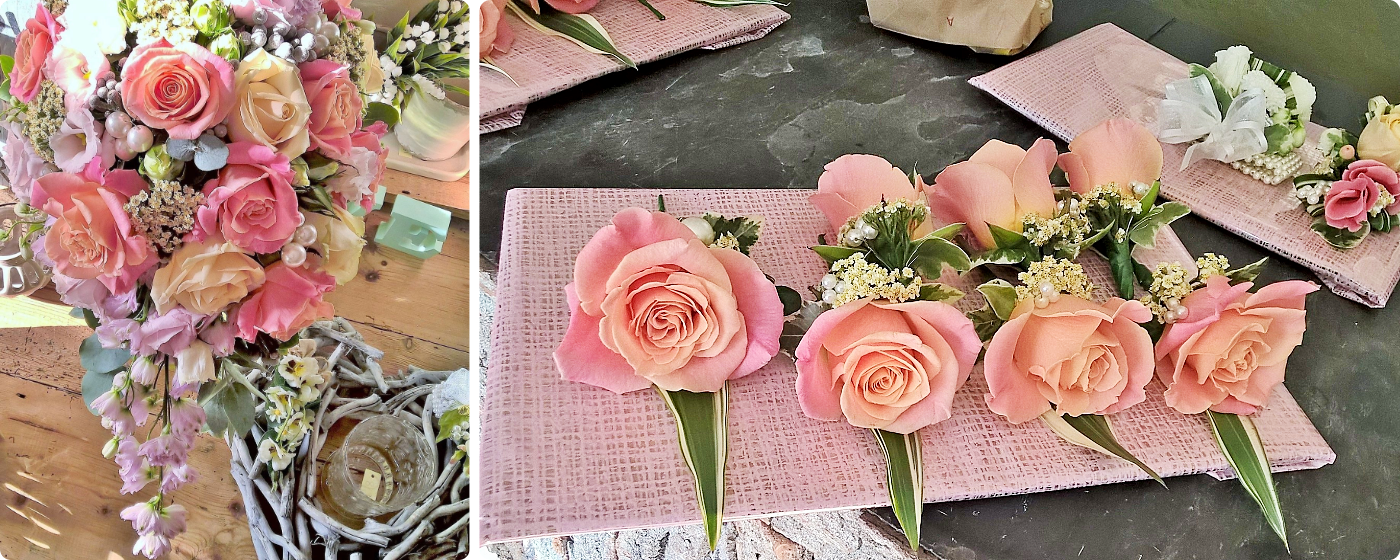 Wedding flowers from The Flower Patch in Pontypridd